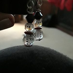Handmade Snowmen Earrings